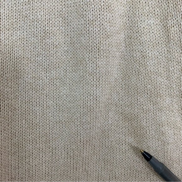 Indigo Luna Flare Leg 100% Organic Cotton Textured Pants Beige Womens XS Coastal - Picture 17 of 17